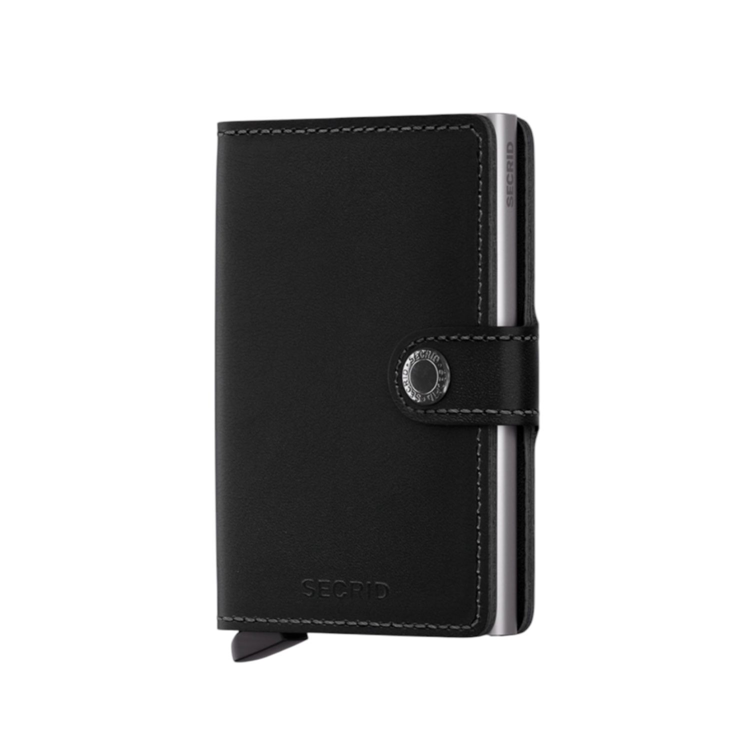 SECRID MINI WALLET ORIGINAL ΜΑΥΡΟ ΑΣΗΜΙ / ΚΑΡΤΟΘΗΚΗ ΠΙΣΤΩΤΙΚΩΝ ΚΑΡΤΩΝ - Image 4
