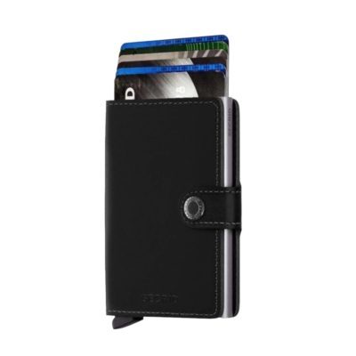 SECRID MINI WALLET ORIGINAL ΜΑΥΡΟ ΑΣΗΜΙ / ΚΑΡΤΟΘΗΚΗ ΠΙΣΤΩΤΙΚΩΝ ΚΑΡΤΩΝ