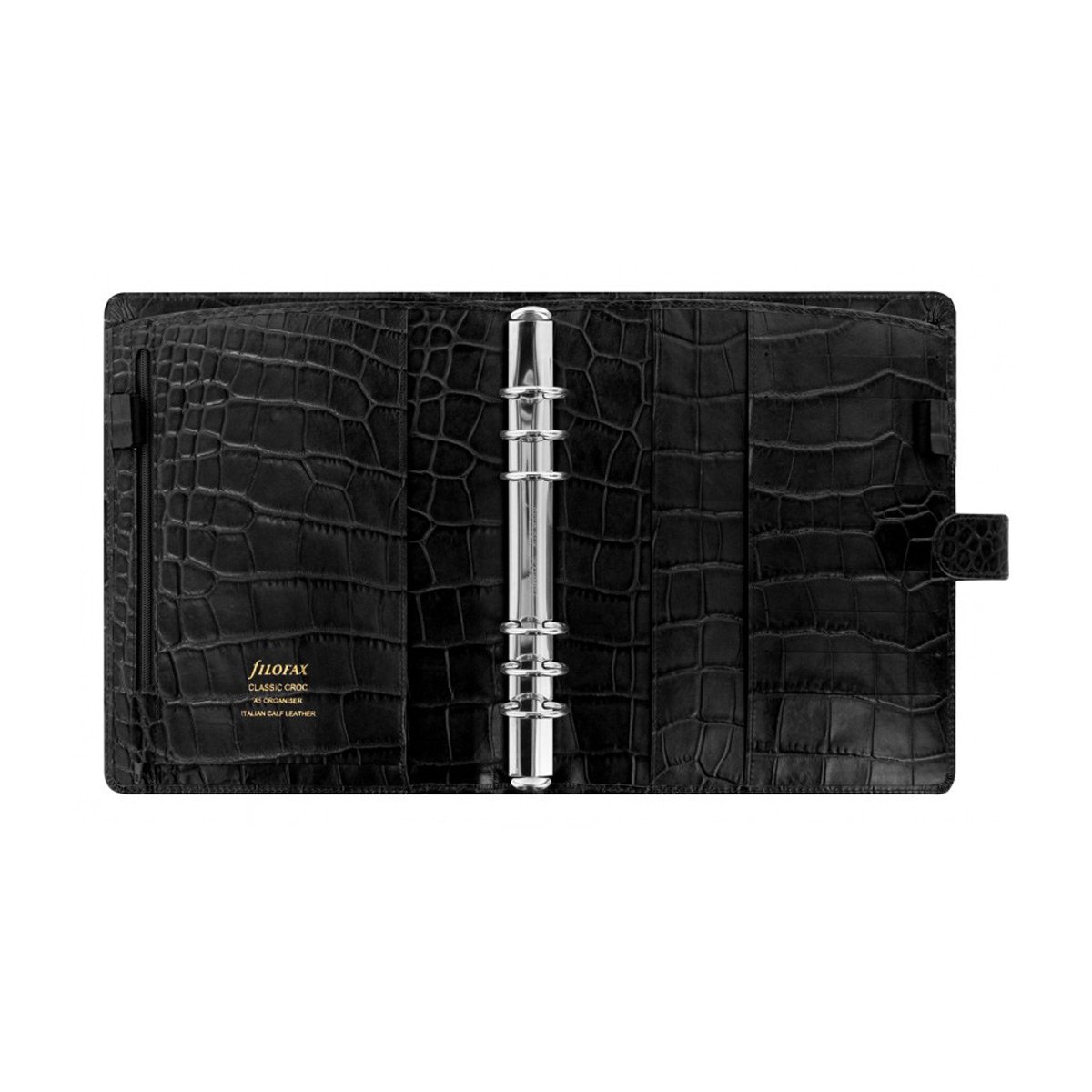 FOLDER / ORGANISER A5 Classic Croc A5 Leather - Image 4