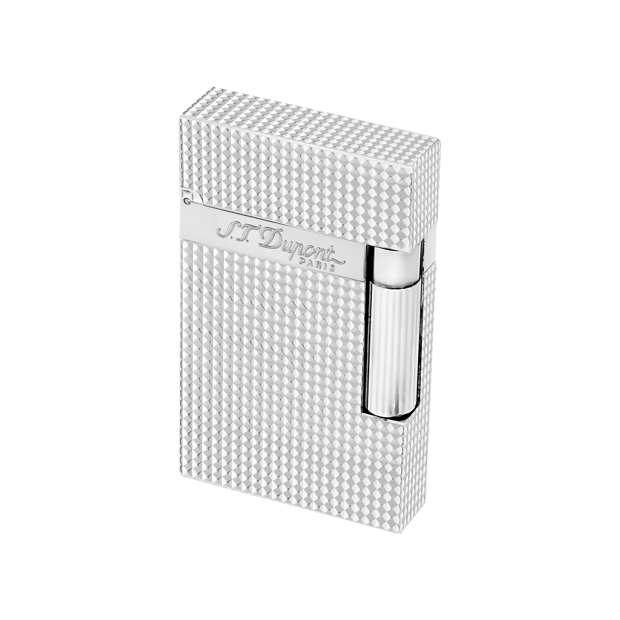 ΑΝΑΠΤΗΡΑΣ / LIGNE 2 GUILLOCHE LIGHTER SILVER - Image 3