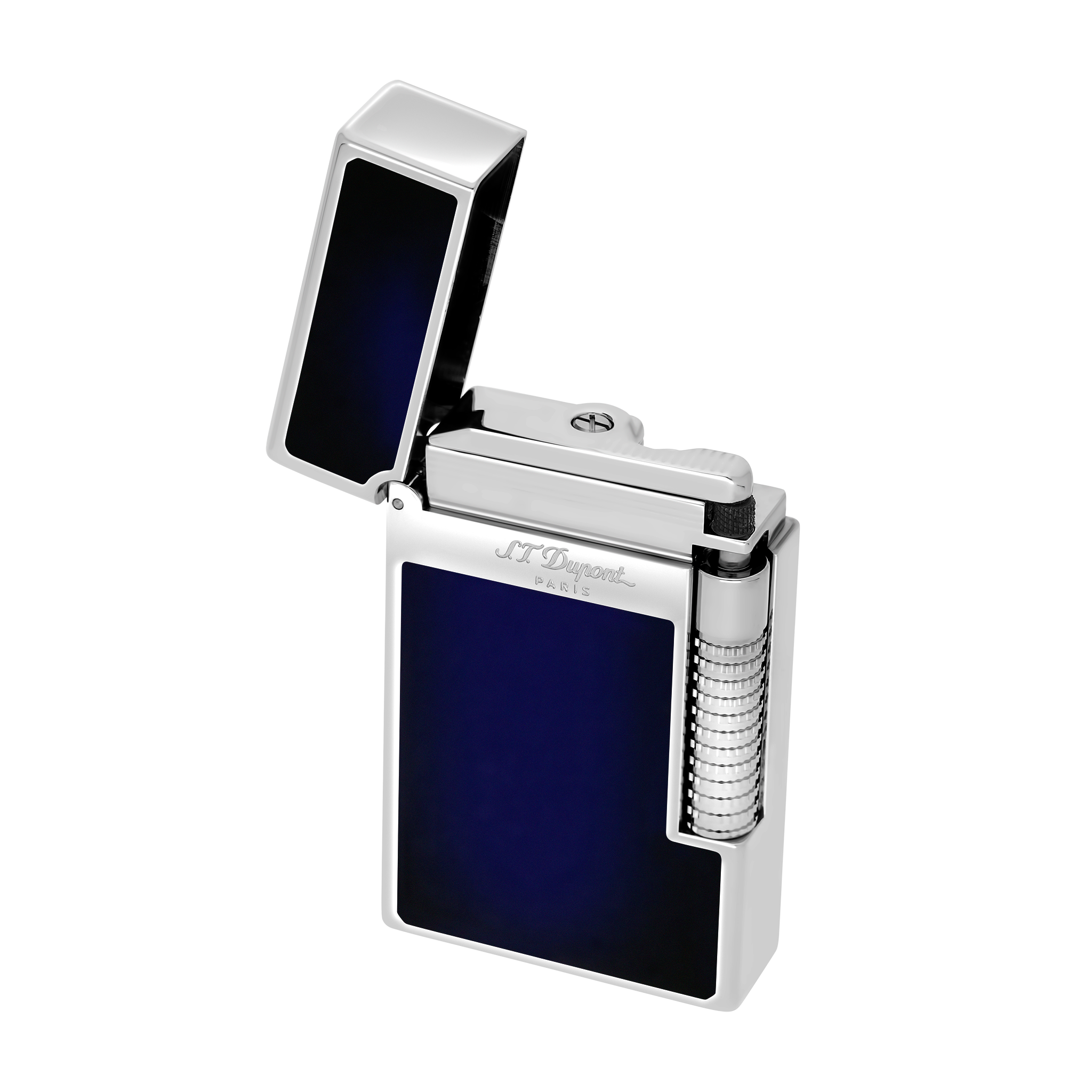 ΑΝΑΠΤΗΡΑΣ / LE GRAND DUPONT LACQUERED LIGHTER DARK BLUE - Image 4