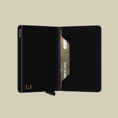 SECRID SLIM WALLET MATTE ΜΑΥΡΟ / ΚΑΡΤΟΘΗΚΗ ΠΙΣΤΩΤΙΚΩΝ ΚΑΡΤΩΝ