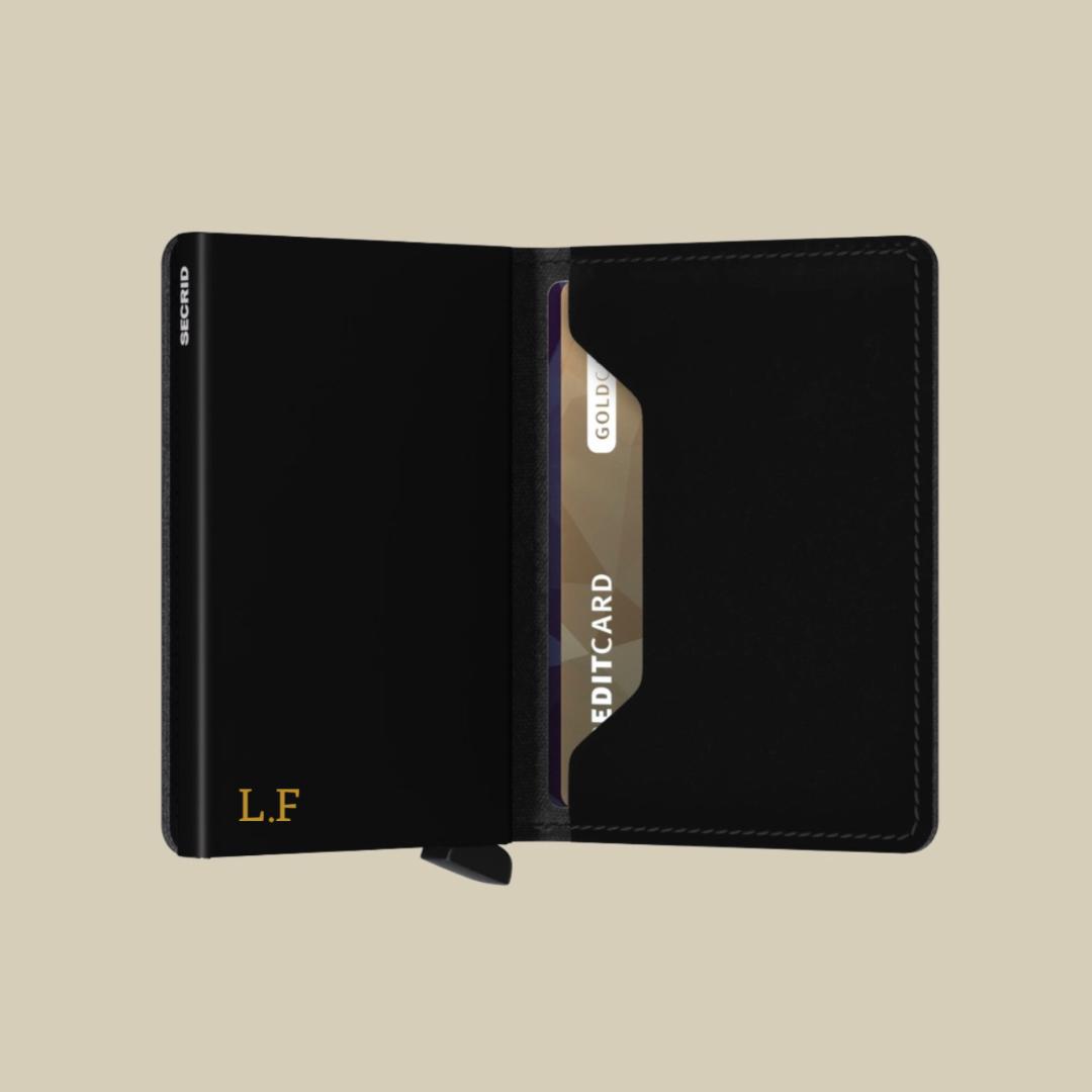 SECRID SLIM WALLET MATTE ΜΑΥΡΟ / ΚΑΡΤΟΘΗΚΗ ΠΙΣΤΩΤΙΚΩΝ ΚΑΡΤΩΝ - Image 2