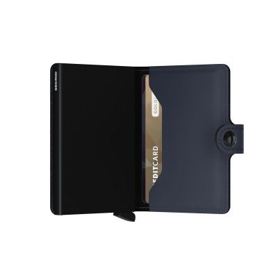 SECRID MINI WALLET MATTE ΜΠΛΕ ΜΑΥΡΟ / ΚΑΡΤΟΘΗΚΗ ΠΙΣΤΩΤΙΚΩΝ ΚΑΡΤΩΝ