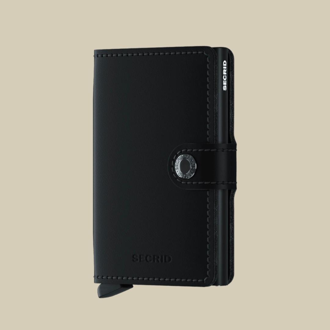 SECRID MINI WALLET MATTE ΜΑΥΡΟ / ΚΑΡΤΟΘΗΚΗ ΠΙΣΤΩΤΙΚΩΝ ΚΑΡΤΩΝ - Image 4