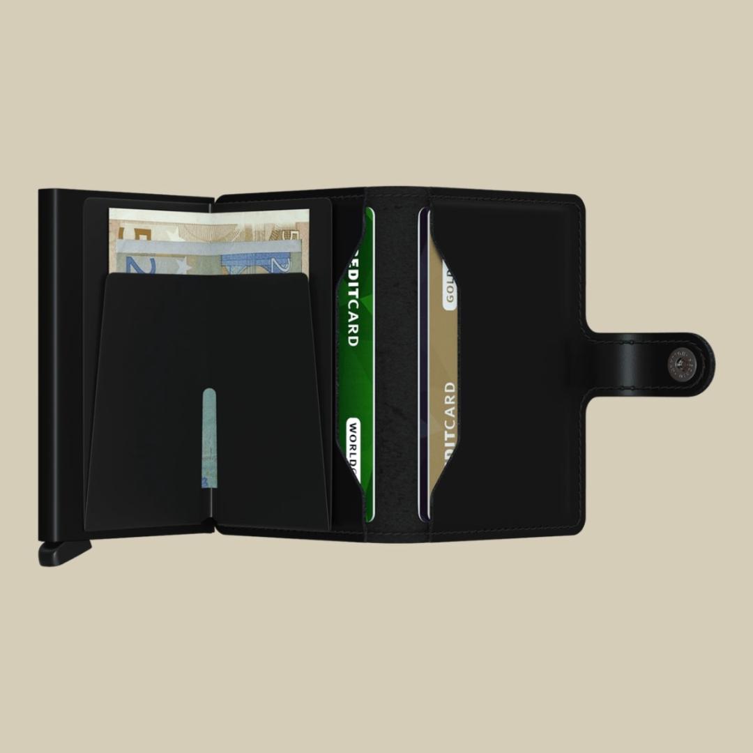 SECRID MINI WALLET MATTE ΜΑΥΡΟ / ΚΑΡΤΟΘΗΚΗ ΠΙΣΤΩΤΙΚΩΝ ΚΑΡΤΩΝ - Image 3