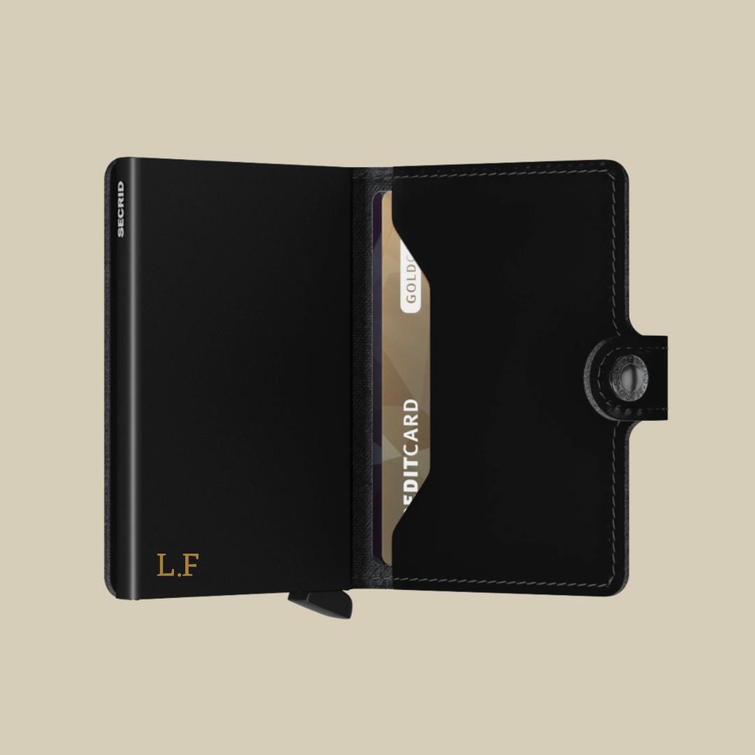 SECRID MINI WALLET MATTE ΜΑΥΡΟ / ΚΑΡΤΟΘΗΚΗ ΠΙΣΤΩΤΙΚΩΝ ΚΑΡΤΩΝ - Image 2