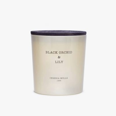 BLACK ORCHID & LILLY / LARGE SIZE