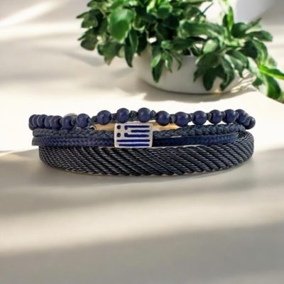 GREECE & BLUE STONES