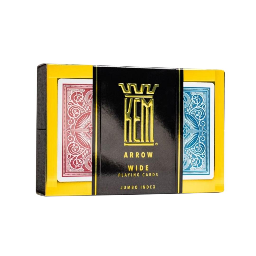ΤΡΑΠΟΥΛΑ KEM ARROW WIDE BLUE & RED JUMBO INDEX
