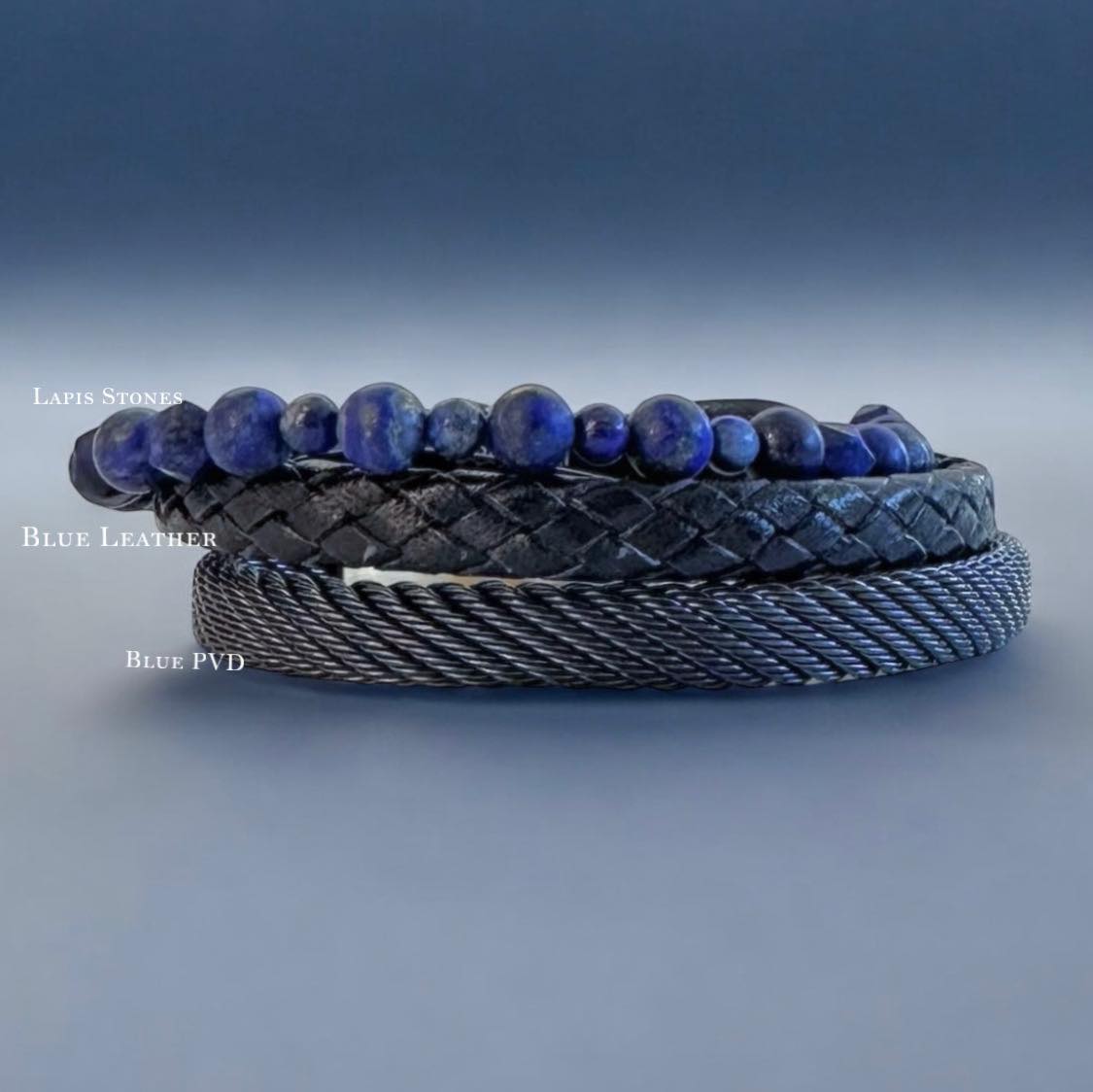 BLUE LEATHER - Image 2