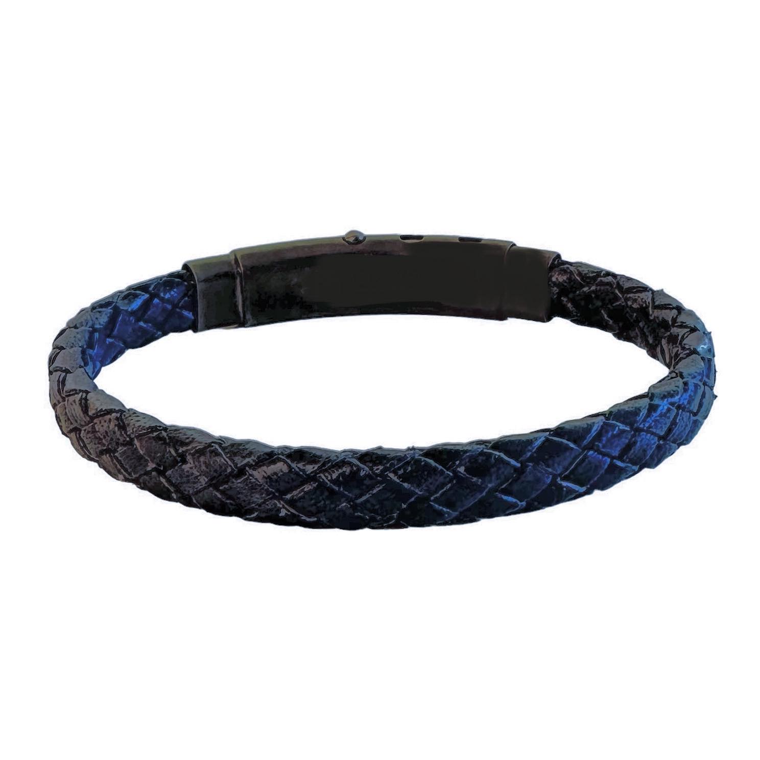 BLUE LEATHER