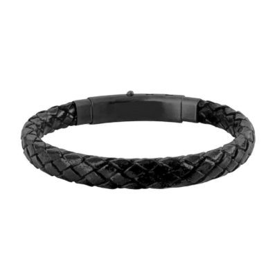 BLACK LEATHER