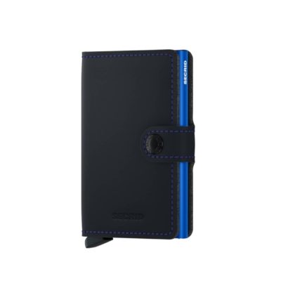 SECRID MINI WALLET MATTE ΜΑΥΡΟ ΜΠΛΕ / ΚΑΡΤΟΘΗΚΗ ΠΙΣΤΩΤΙΚΩΝ ΚΑΡΤΩΝ