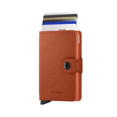 SECRID MINI WALLET CRISPLE ΠΟΡΤΟΚΑΛΙ / ΚΑΡΤΟΘΗΚΗ ΠΙΣΤΩΤΙΚΩΝ ΚΑΡΤΩΝ