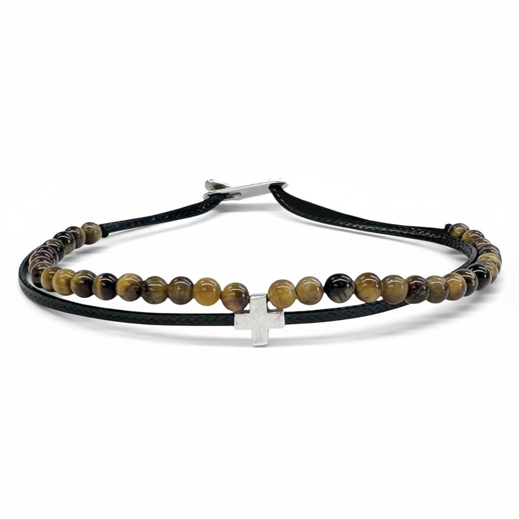 CROSS & TIGER EYE