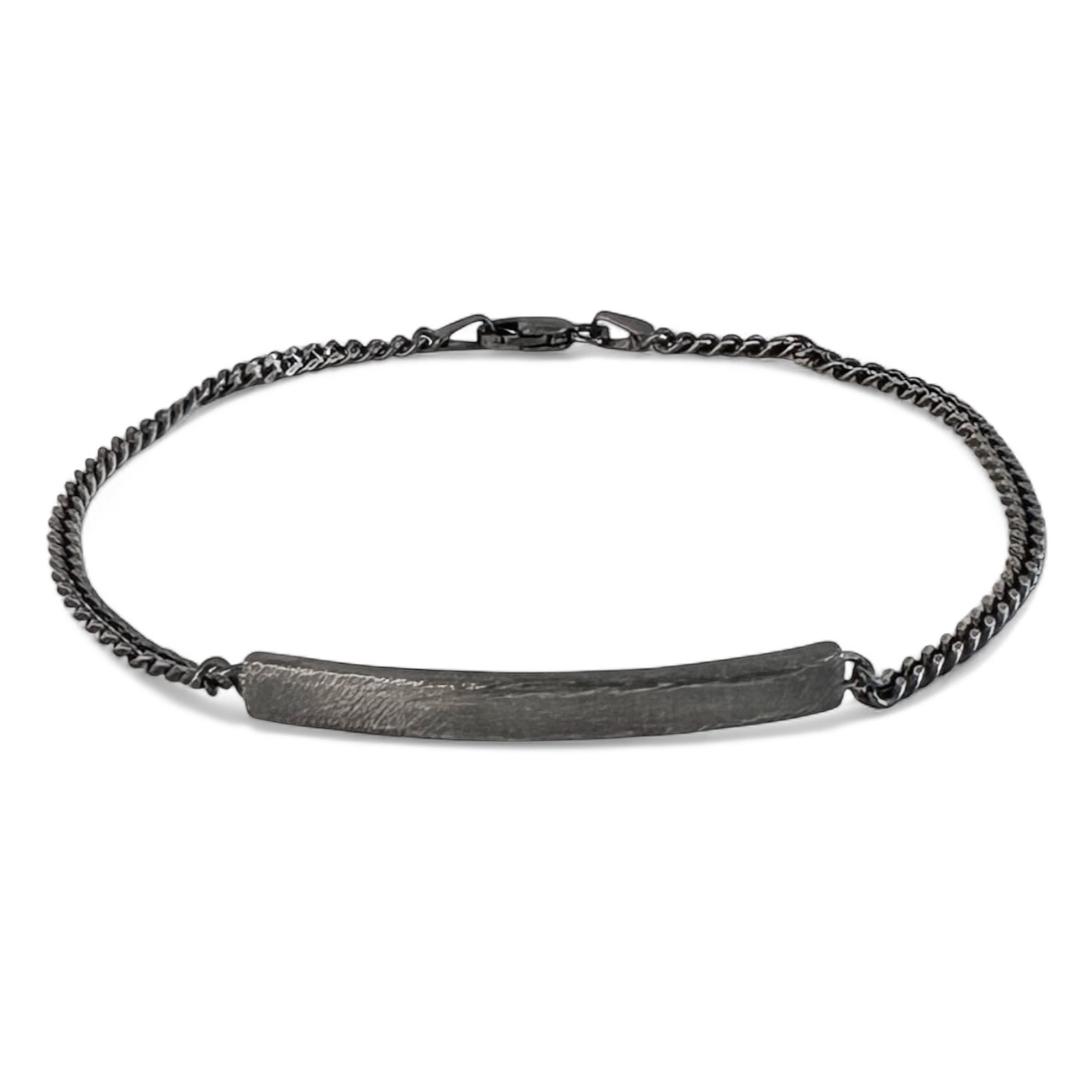 CHAIN ID OXIDIZED SILVER