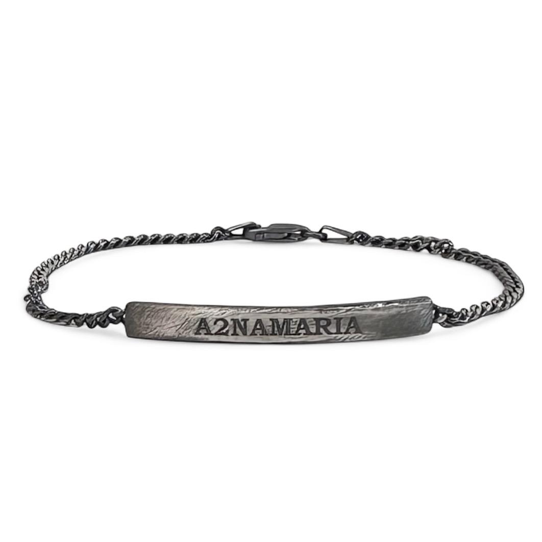 CHAIN ID OXIDIZED SILVER - Image 4