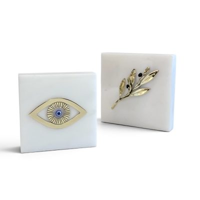 GIFT SET MARBLE / EYE & OLIVE BRANCH