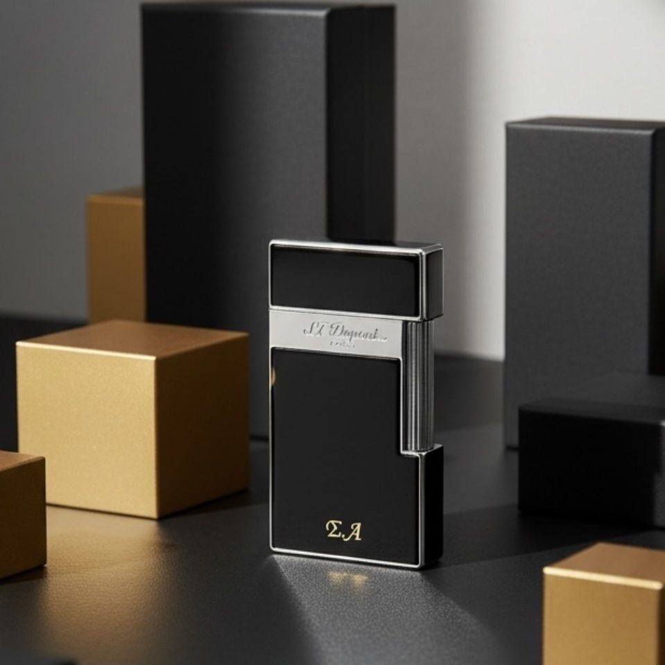 ΑΝΑΠΤΗΡΑΣ / SLIMMY SILVER SHINY BLACK LACQUER - Image 2