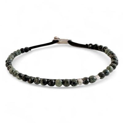 GREEN BLACK JASPER