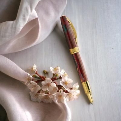 ROLLERBALL VAN GOGH “FLOWΕRING PLUM”