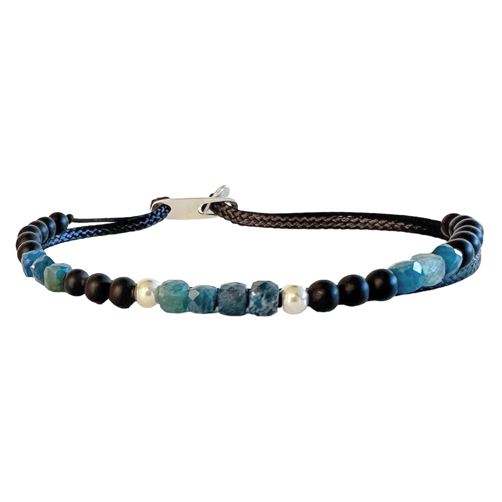 APATITE / ONYX & SILVER