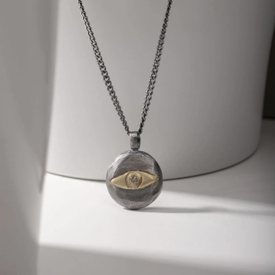 EVIL EYE & BROWN DIAMOND - Image 2