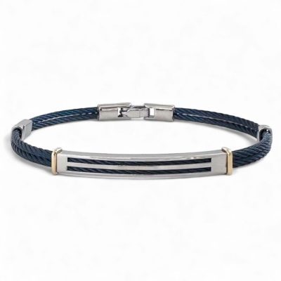 BLUE PVD & GOLD