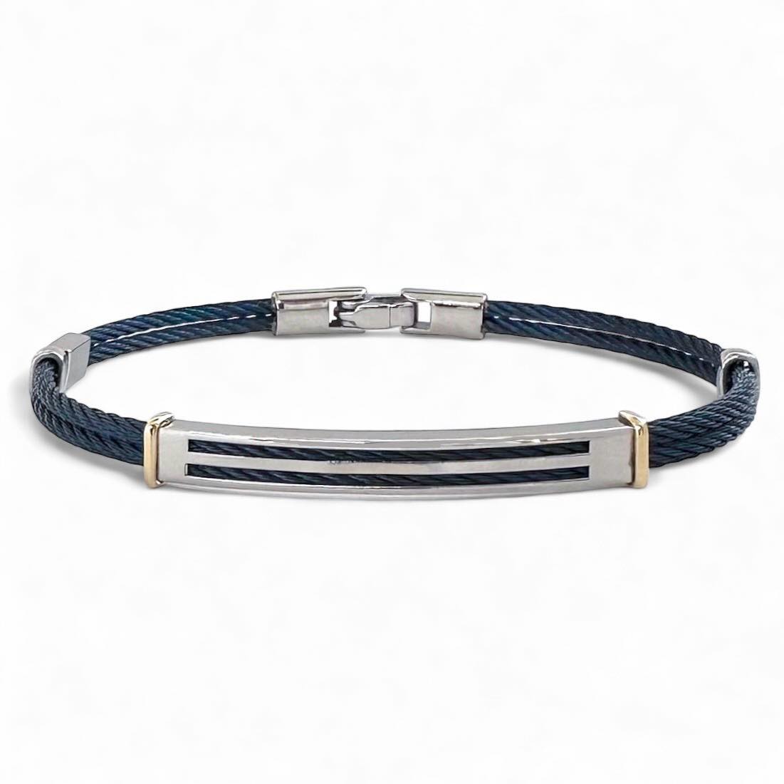 BLUE PVD & GOLD