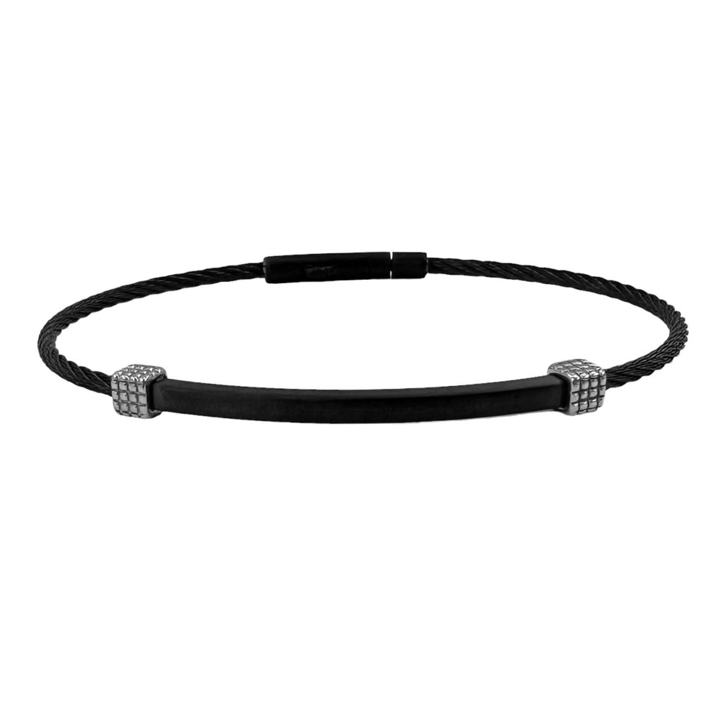 BLACK PVD & SILVER