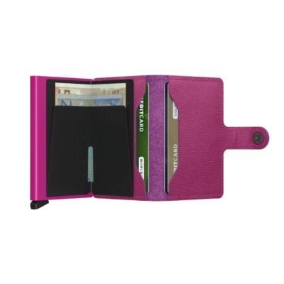 SECRID MINI WALLET CRISPLE ΦΟΥΞΙΑ / ΚΑΡΤΟΘΗΚΗ ΠΙΣΤΩΤΙΚΩΝ ΚΑΡΤΩΝ