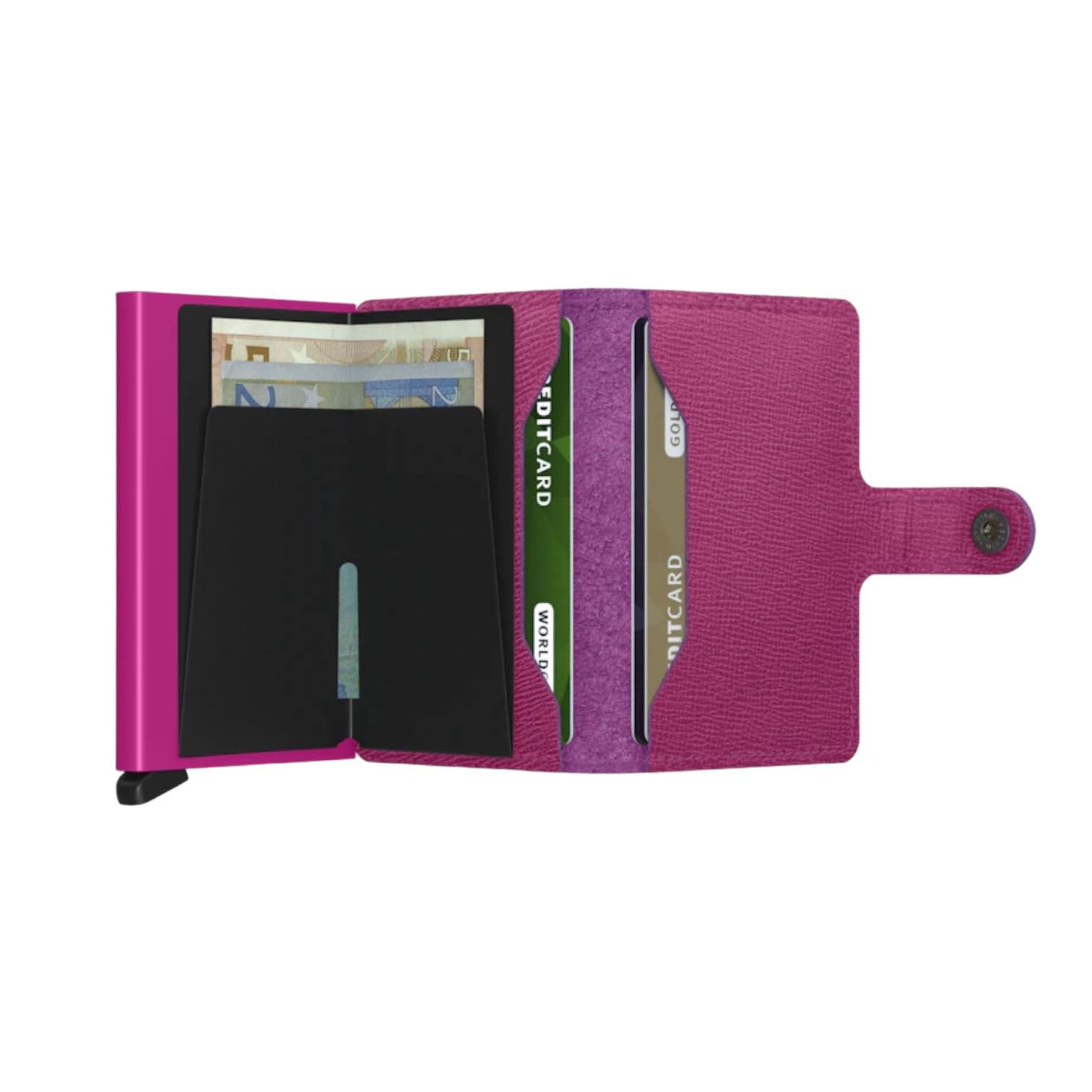 SECRID MINI WALLET CRISPLE ΦΟΥΞΙΑ / ΚΑΡΤΟΘΗΚΗ ΠΙΣΤΩΤΙΚΩΝ ΚΑΡΤΩΝ - Image 2
