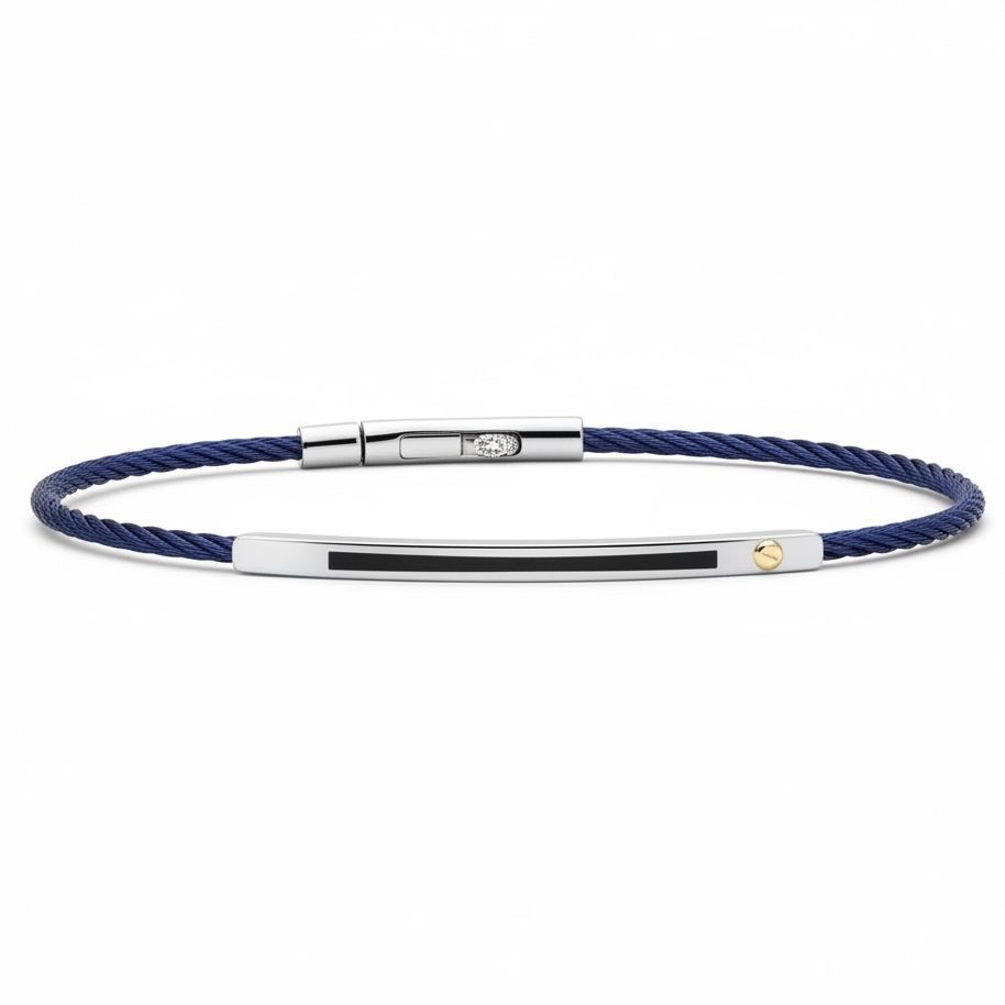 BLUE PVD & GOLD