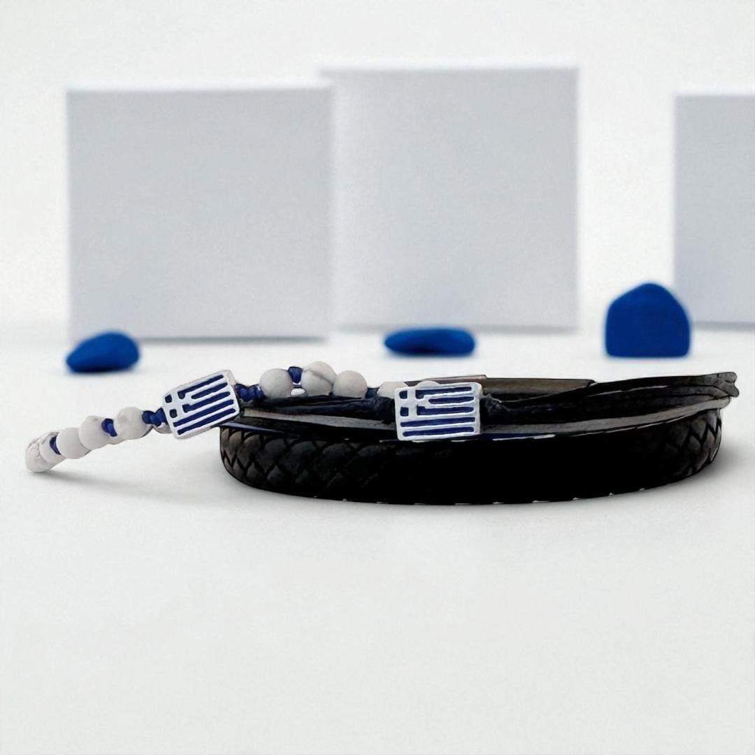 GREECE FLAG & STONES - Image 3