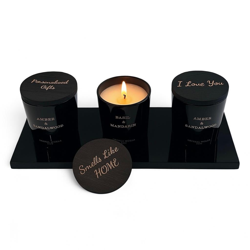 PERSONALISED CANDLES