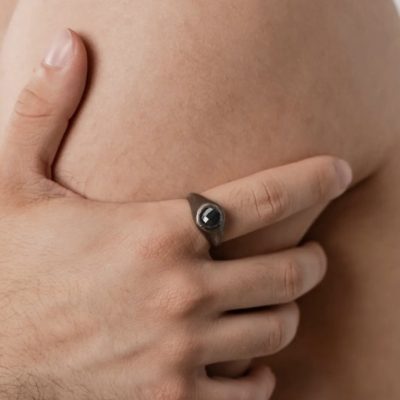 ΔΑΧΤΥΛΙΔΙ ΟΞΕΙΔΩΜΕΝΟ ΑΣΗΜΙ ΜΑΥΡΟΣ ΟΝΥΧΑΣ