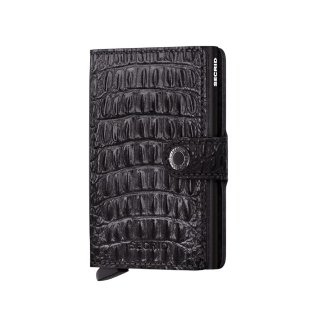 SECRID MINI WALLET NILE ΜΑΥΡΟ / ΚΑΡΤΟΘΗΚΗ ΠΙΣΤΩΤΙΚΩΝ ΚΑΡΤΩΝ