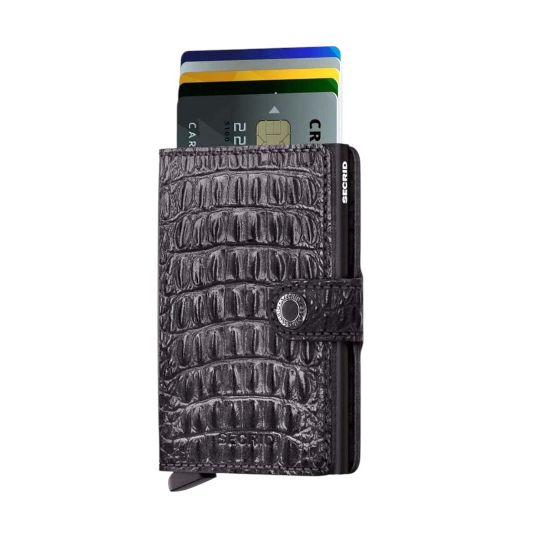 SECRID MINI WALLET NILE ΜΑΥΡΟ / ΚΑΡΤΟΘΗΚΗ ΠΙΣΤΩΤΙΚΩΝ ΚΑΡΤΩΝ - Image 2