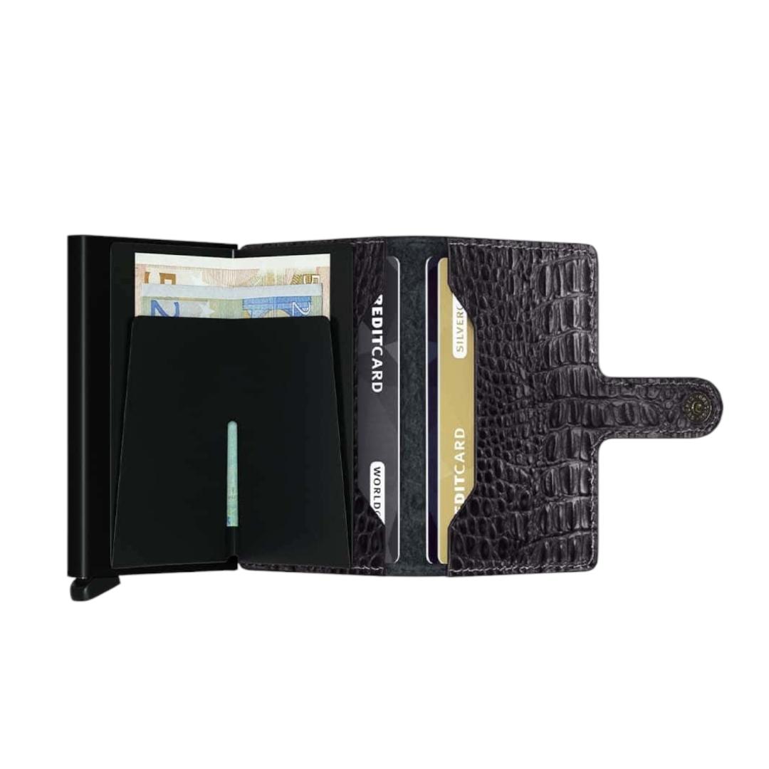 SECRID MINI WALLET NILE ΜΑΥΡΟ / ΚΑΡΤΟΘΗΚΗ ΠΙΣΤΩΤΙΚΩΝ ΚΑΡΤΩΝ - Image 3