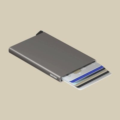 ΚΑΡΤΟΘΗΚΗ ΠΙΣΤΩΤΙΚΩΝ ΚΑΡΤΩΝ / EARTH GRAY CARDPROTECTOR