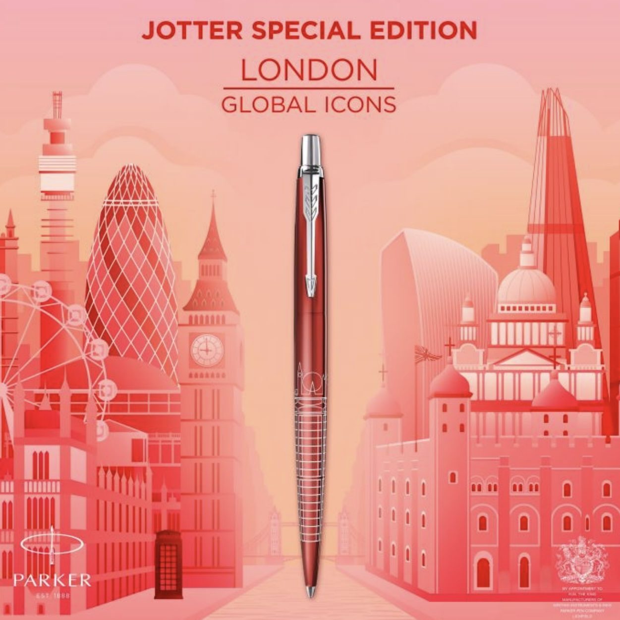 ΣΤΥΛΟ ΔΙΑΡΚΕΙΑΣ Ρ JOTTER SE LONDON RED CT - Image 2
