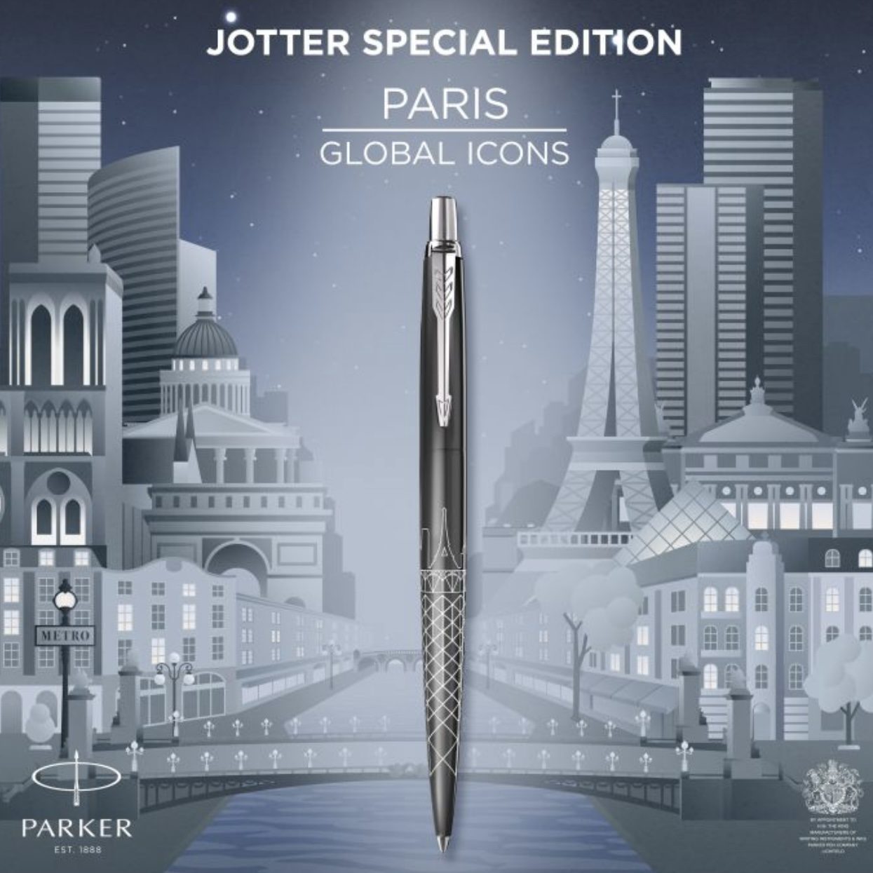ΣΤΥΛΟ ΔΙΑΡΚΕΙΑΣ Ρ JOTTER SE PARIS GREY CT - Image 2