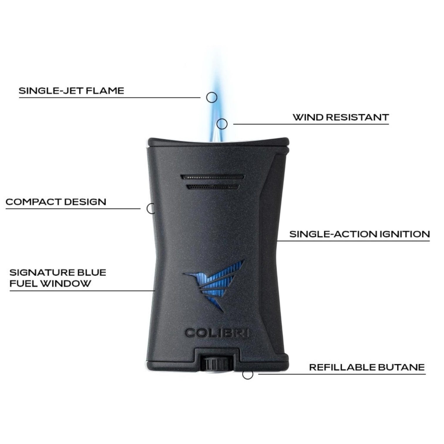 ΑΝΑΠΤΗΡΑΣ / COLIBRI SLIM / SINGLE JET FLAME - Image 2