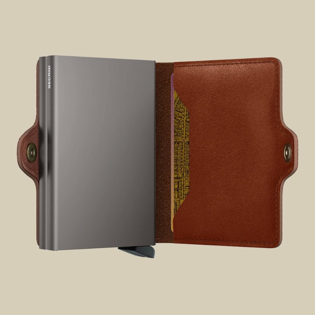 SECRID TWIN WALLET TEXANO SADDLE ΚΑΦΕ / ΚΑΡΤΟΘΗΚΗ ΠΙΣΤΩΤΙΚΩΝ ΚΑΡΤΩΝ - Image 3