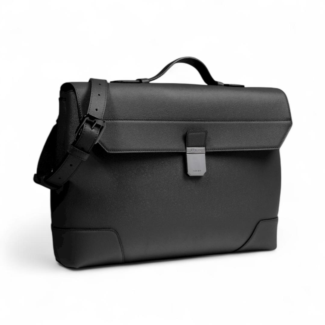 ΤΣΑΝΤΑ ΕΠΑΓΓΕΛΜΑΤΙΚΗ / SLIM BRIEFCASE W/ FLAP & LOCK