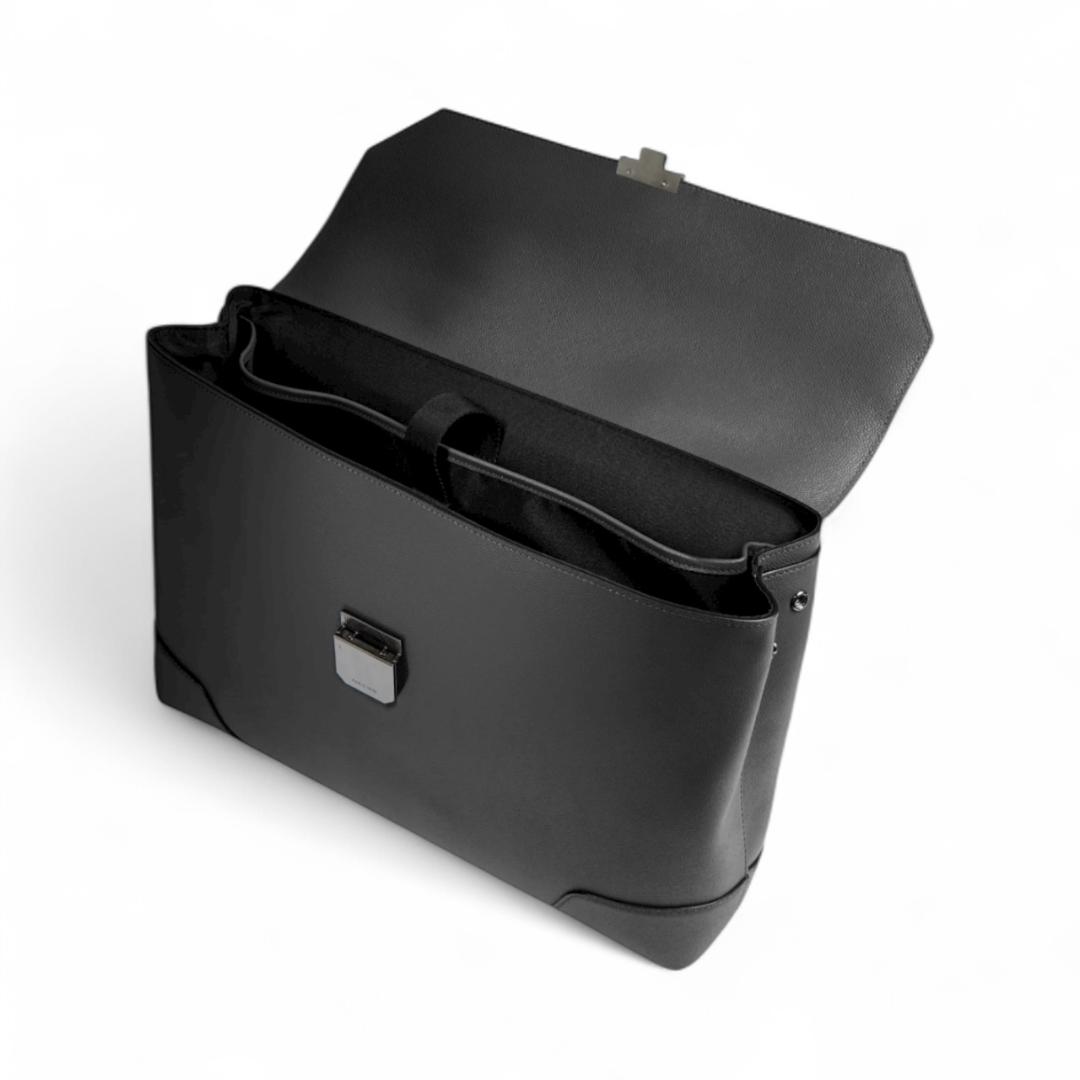 ΤΣΑΝΤΑ ΕΠΑΓΓΕΛΜΑΤΙΚΗ / SLIM BRIEFCASE W/ FLAP & LOCK - Image 2