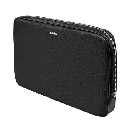 ΧΑΡΤΟΦΥΛΑΚΑΣ / TRAVEL DOCUMENT BAG CLASSIC GRAINED BLACK - Image 5