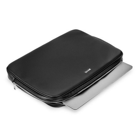 ΧΑΡΤΟΦΥΛΑΚΑΣ / TRAVEL DOCUMENT BAG CLASSIC GRAINED BLACK - Image 6