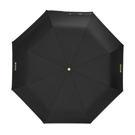 ΟΜΠΡΕΛΑ / POCKET DOUBLE B , BLACK & GOLD - Image 9